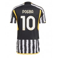 Fotballdrakt Herre Juventus Paul Pogba #10 Hjemmedrakt 2023-24 Kortermet